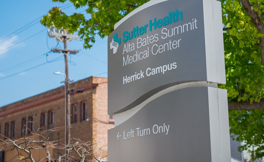 Sutter Health Alta Bates Summit Medical Center, in Oakland, Calif. is one of hundreds of hospitals serving poor patients that will get some reprieve from Medicare's readmissions penalties.