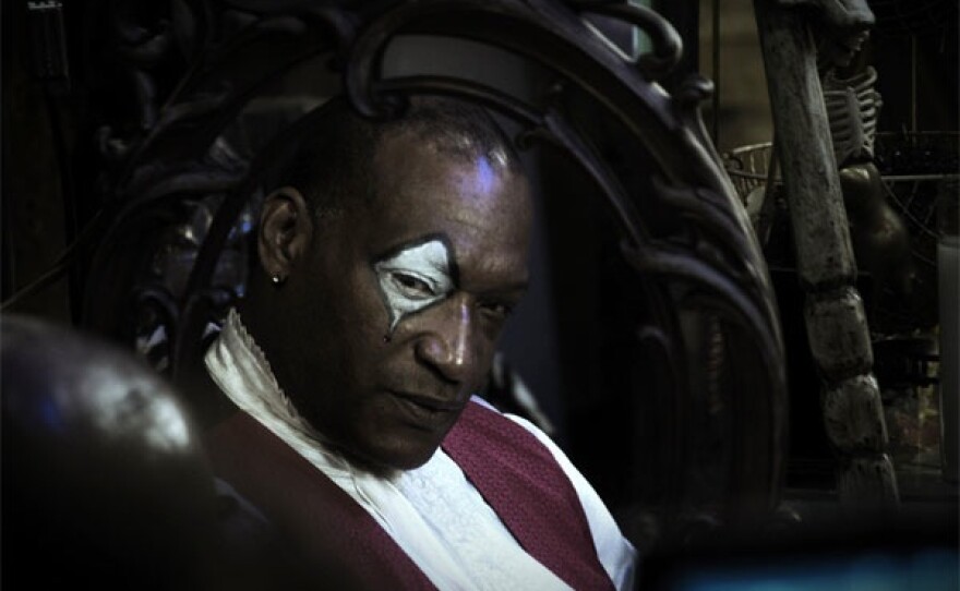 The great Tony Todd in the not-so-great "Hatchet II."