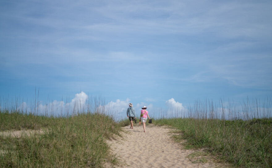 Coastal areas are constantly changing. Barrier islands, like the ones that form the Outer Banks of North Carolina, are particularly prone to erosion, as the ocean removes sand from some areas and deposits it in others. Even stable-seeming dunes can disappear as the ocean shapes the land.