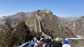 The Juyongguan Pass, part of China's Great Wall stands just roughly 30 miles from central Beijing.