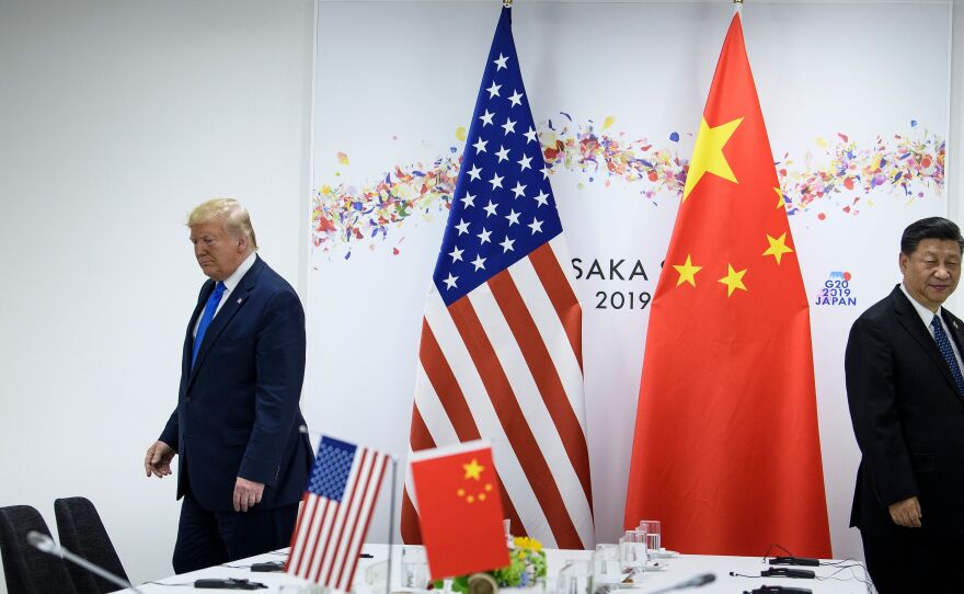 President Trump and Chinese President Xi Jinping attend a bilateral meeting on the sidelines of the G20 Summit in Osaka last June. The two leaders spoke by phone earlier this month. Since the coronavirus outbreak, China has let in some experts from the World Health Organization but has not yet allowed in a team from the U.S. Centers for Disease Control and Prevention.
