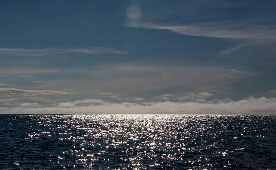 The Chukchi Sea is seen near Shishmaref, Alaska, in July 2015.