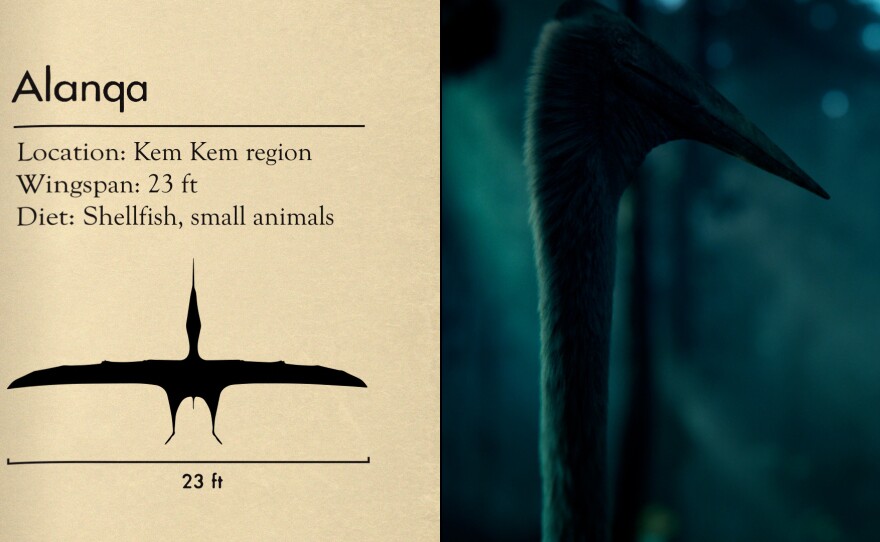 An Alanqa featured in "Walking with Dinosaurs: A Viewer's Guide"