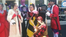 Disney villains get the cosplay treatment at Comic-Con, July 25, 2014.