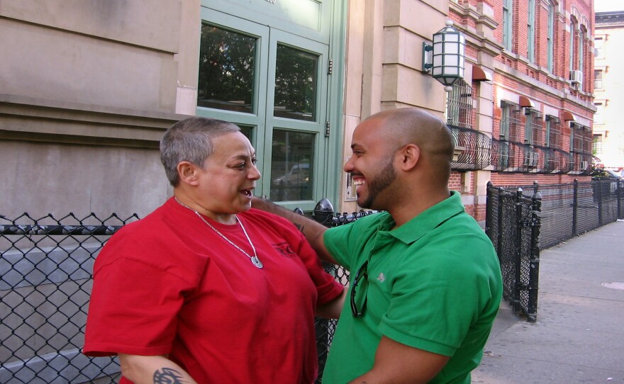 Reyes credits his high school mentor "Rocky" Rivera with guiding him out of trouble and into college.