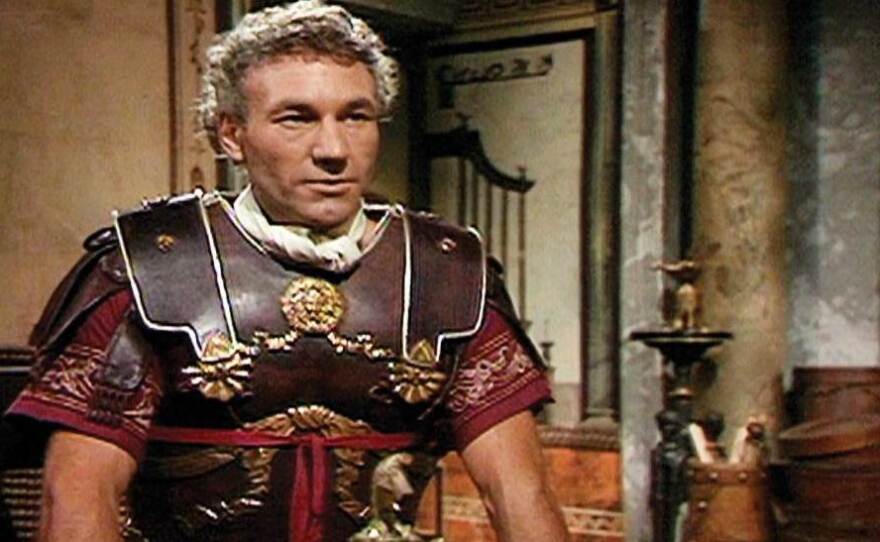 Patrick Stewart co-starred in the BBC series that spanned the history of the Roman empire from Augustus through Claudius.