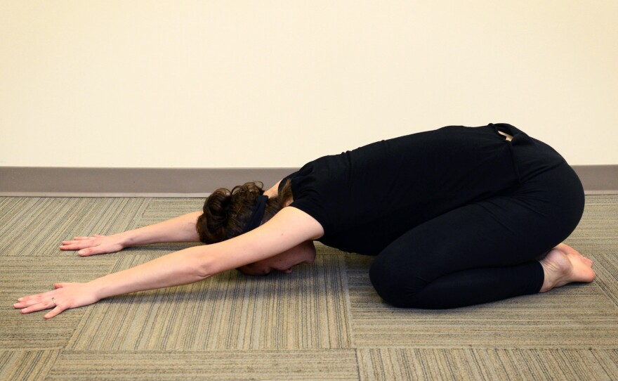 Child's pose