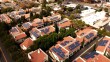 This undated photo shows solar panels on a San Diego affordable housing development.