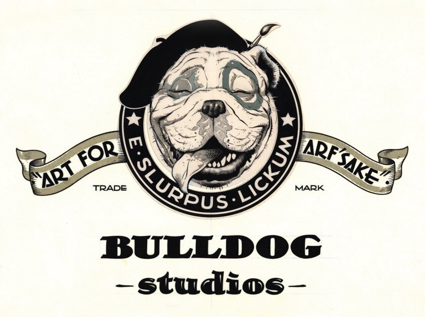 Dave Stevens' logo for Bulldog Studios.