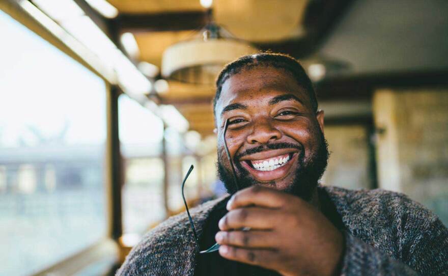 Lamar Perry is The Old Globe's artistic associate and cohost of a new podcast, "Gather Round," which launched Friday, Dec. 11, 2020.