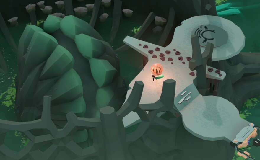 Explore a multiverse of puzzle-worlds in Cocoon.