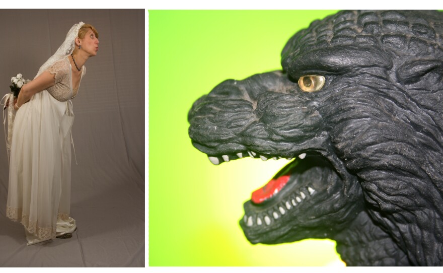 Here are the photos that Rodriguez would combine to make the final image.