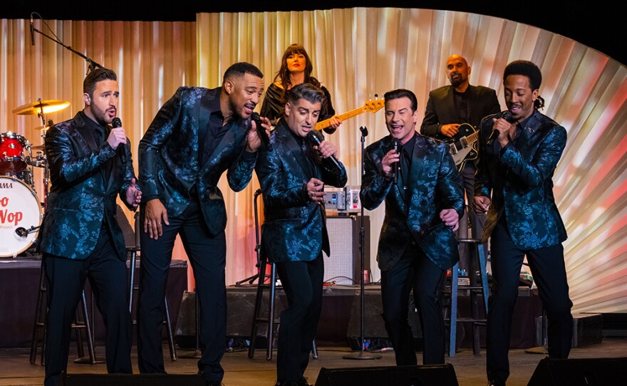 The Doo Wop Project is a quintet of Broadway stars who deliver fresh takes on the American Pop songbook.