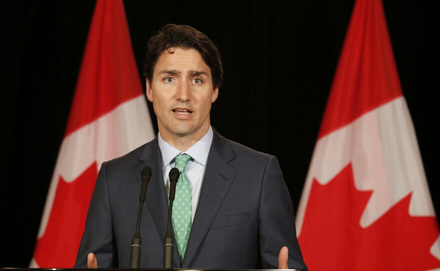 Canadian Prime Minister Justin Trudeau, shown here in Japan last month, has publicly backed legislation on physician-assisted suicide.