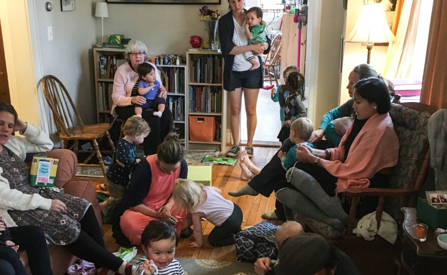 About a dozen Catholic women in Hyattsville gather each week to pray the rosary together.