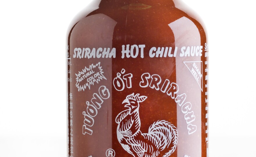 Sriracha sauce.
