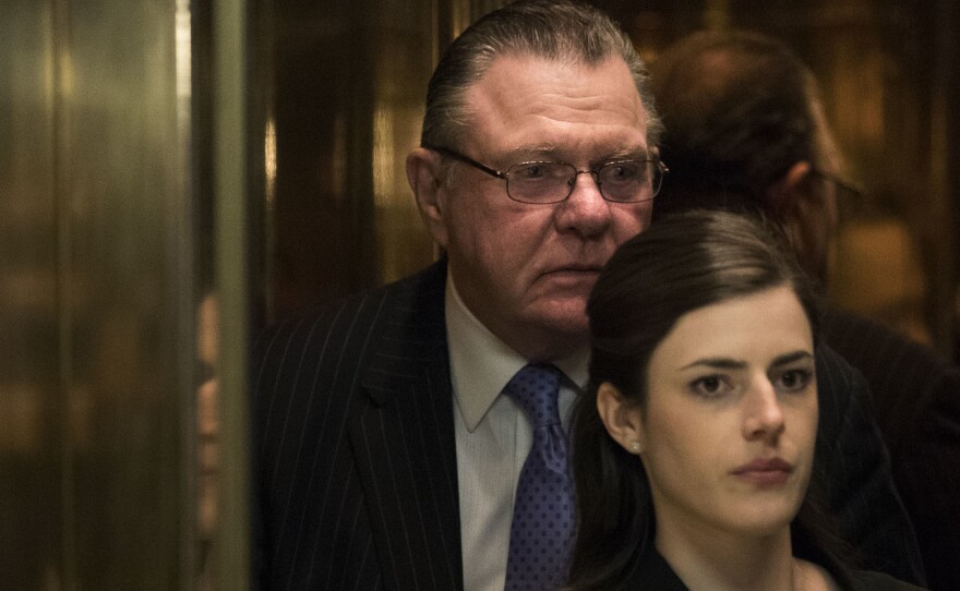 Retired four-star Army Gen. Jack Keane was seen visiting Trump Tower earlier this week; he tells NPR that he declined an offer to become Defense Secretary.