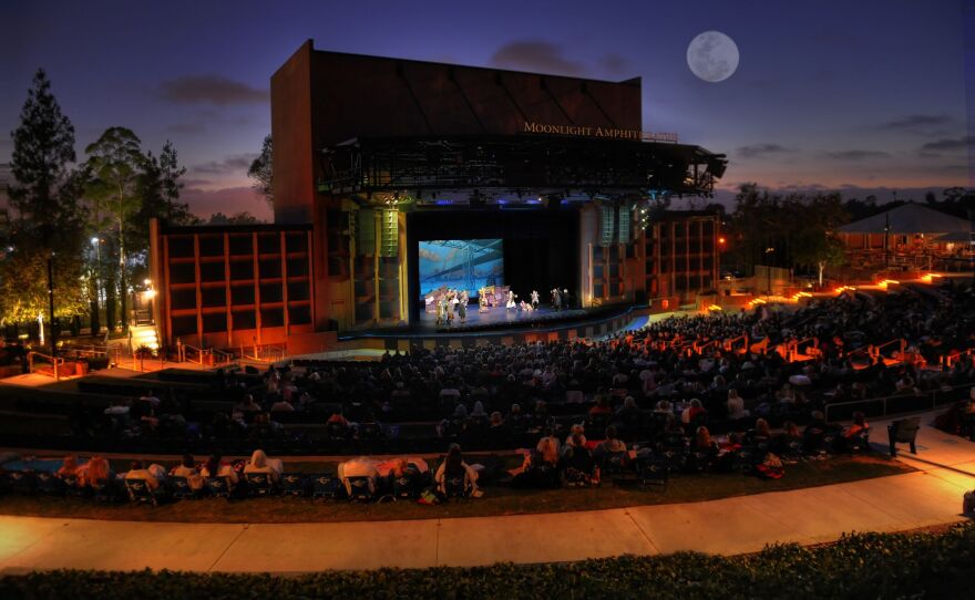 A promotional photo of Moonlight Amphitheatre.