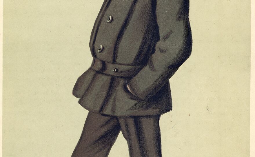 Charles Cunningham Boycott. Originally published in "Vanity Fair — Men of the Day, No. 238" (by Spy).