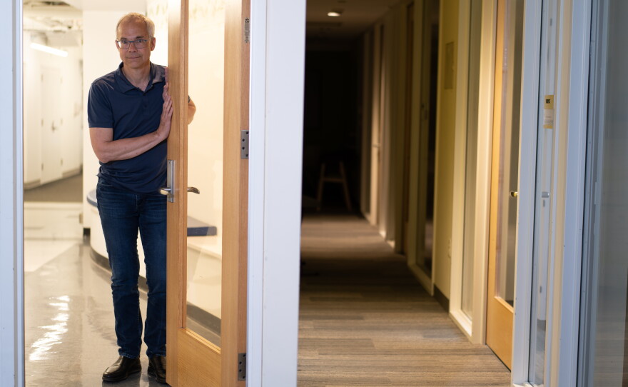 Harvard professor Sean Eddy, whose federal funding was terminated by the Trump administration last year, describes the loss as a "10-year hit to a lab."
