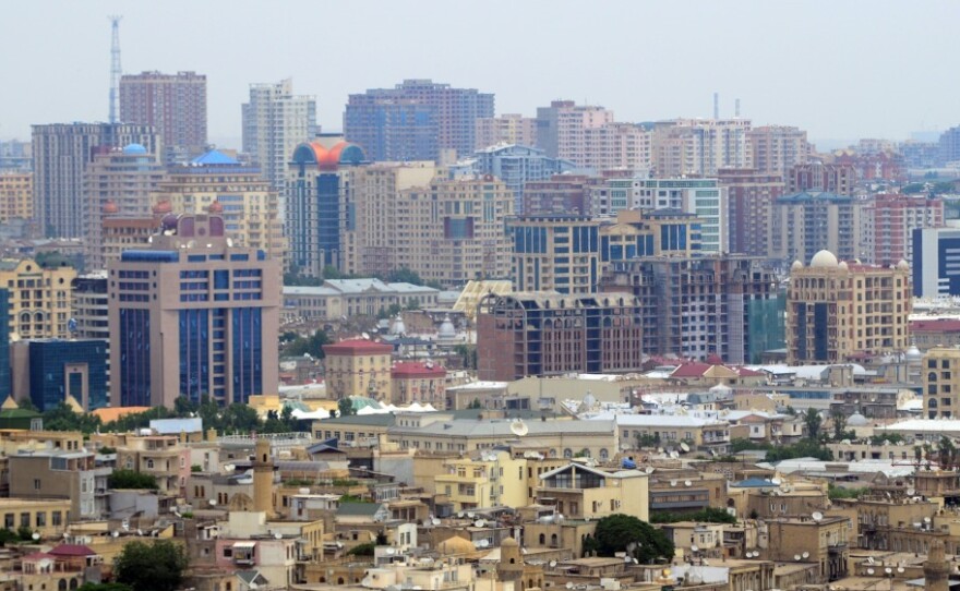 Thanks to its strategic location, the small Central Asian country of Azerbaijan has long been a hot spot for rival intelligence agents, from countries such as Russia, Turkey, Iran and Israel. Here, a view of Baku, the capital, in June 2011.