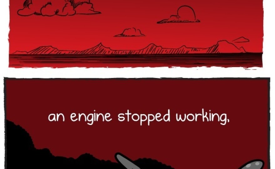 An excerpt from the comic "It's going to be okay" in The Oatmeal.