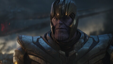 Josh Brolin as Thanos in Avengers: Endgame.