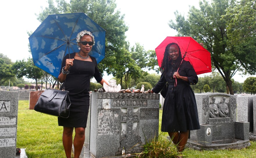 Musician Queen Esther and writer Farah Jasmine Griffin collaborated on a theatrical show featuring Billie Holiday's music.