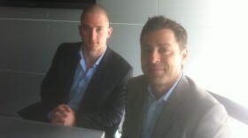 Eric Vandermeersch and Dominic Mazzone are co-founders of Basic Funerals, a mortuary that has just entered the San Diego market. 