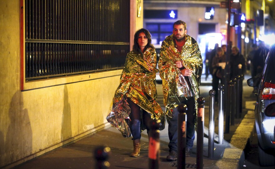 The Bataclan concert hall was the site of the most casualties.