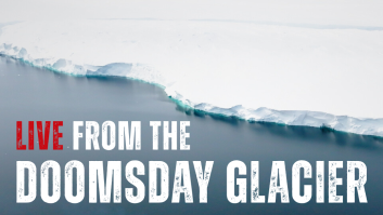 Watch the livestream from the "Doomsday Glacier" in Antarctica