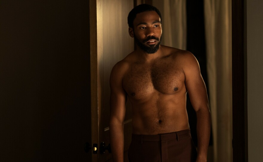 Donald Glover as John Smith. "You lost your shirt."