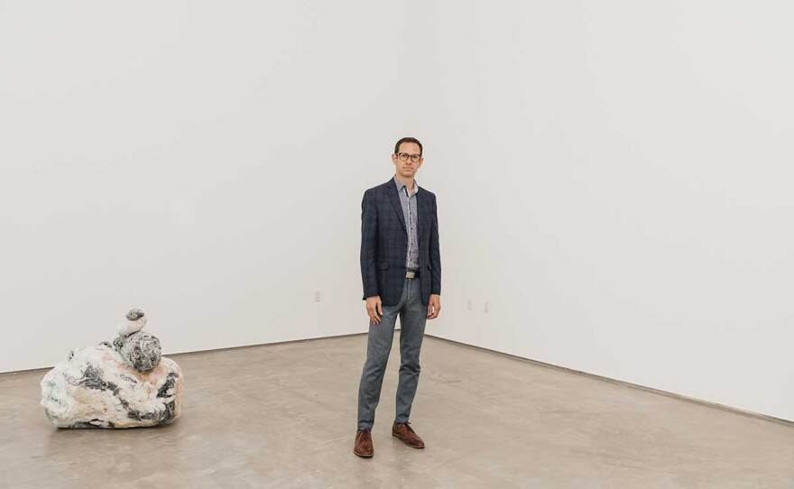 Andrew Utt, executive director of the new Institute of Contemporary Art San Diego, is pictured at Lux Art Institute in Encinitas in an undated photo. Lux's current campus will be called ICA North.