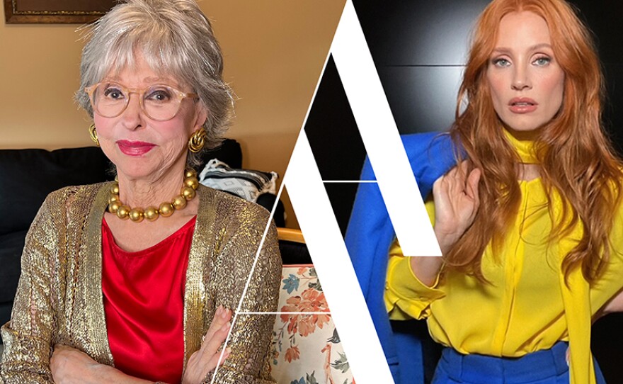 Rita Moreno and Jessica Chastain on VARIETY STUDIO: ACTORS ON ACTORS.