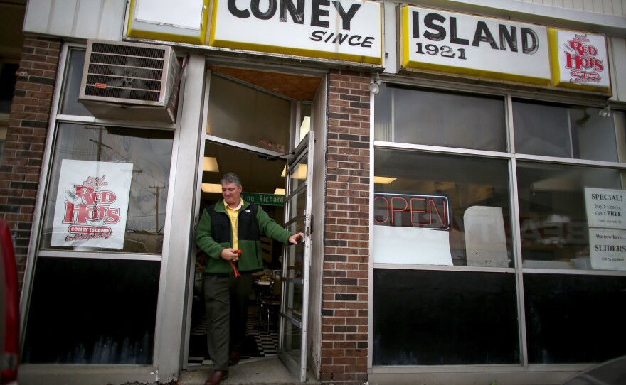 Red Hots has been making Detroit Coneys since 1921.