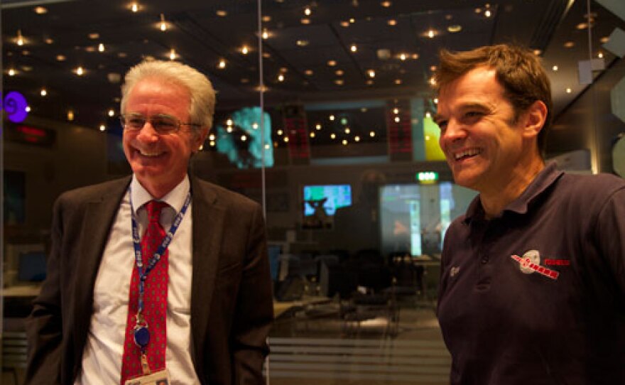 Dr. Paolo Ferri and Andrea Accomazzo; ESOC, Darmstadt, Germany.