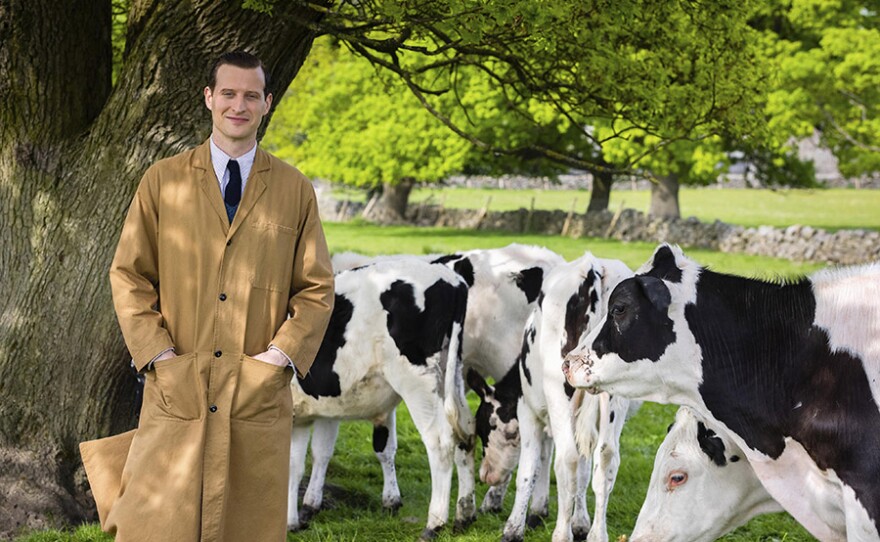 James Herriot (Nicholas Ralph) in ALL CREATURES GREAT AND SMALL: Season 2 on MASTERPIECE.