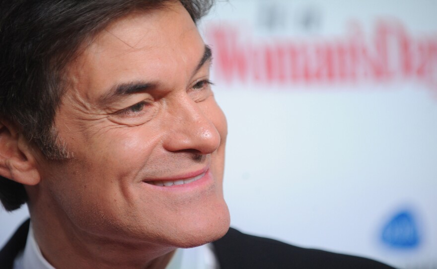 "My job is to be a cheerleader for the audience when they don't think they have hope," Dr. Mehmet Oz told a congressional panel that blasted him for promoting supplements.