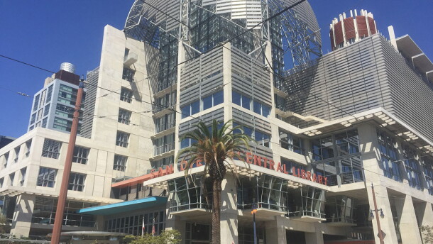 A view of the San Diego Public Library, Sept. 9, 2016. 