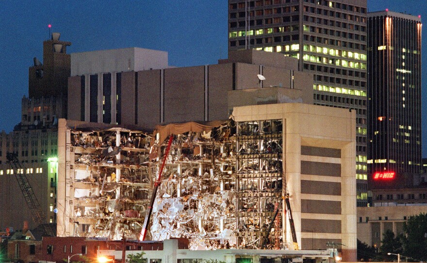 The Alfred P. Murrah Federal Building was "literally right up against the road so it was extremely vulnerable," said architect Barbara Nadel. One of the government's first responses was to close a two-block stretch of Pennsylvania Avenue in front of the White House.