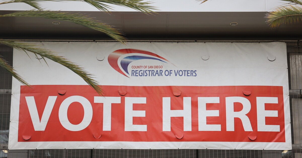 San Diego voters head to the polls for California primary