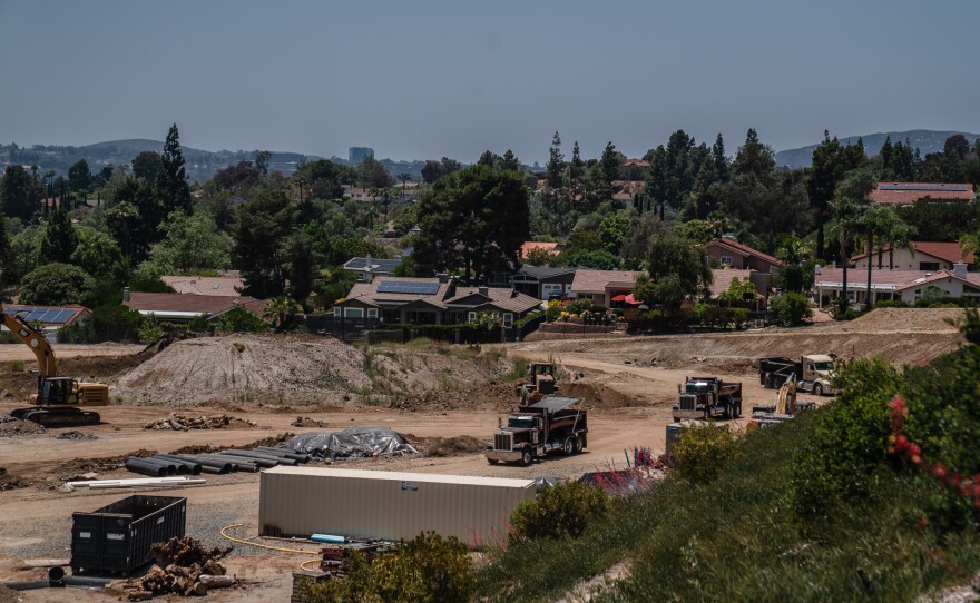 The Farm housing development in Poway on June 24, 2025.