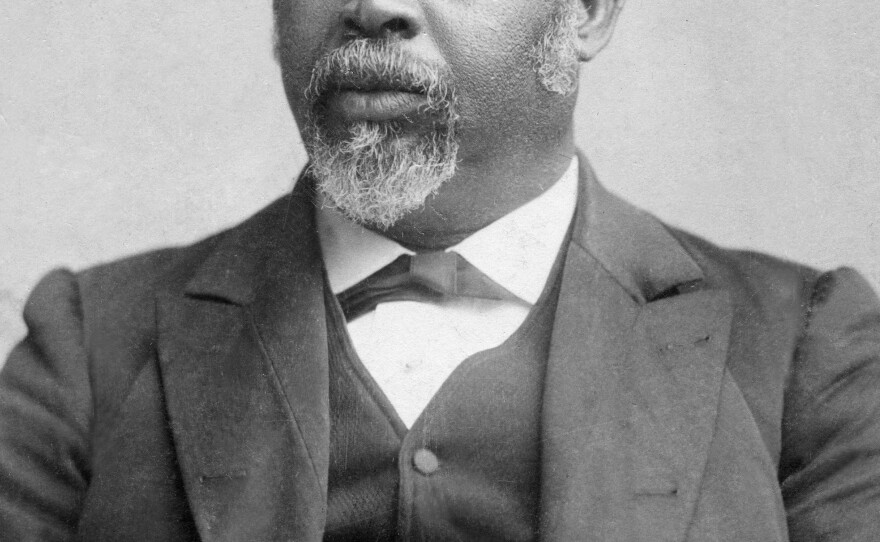 Robert Smalls, a Civil War hero who escaped from slavery in 1862. Smalls was the first Black man to command a U.S. Naval vessel, and later served in the U.S. House of Representatives.