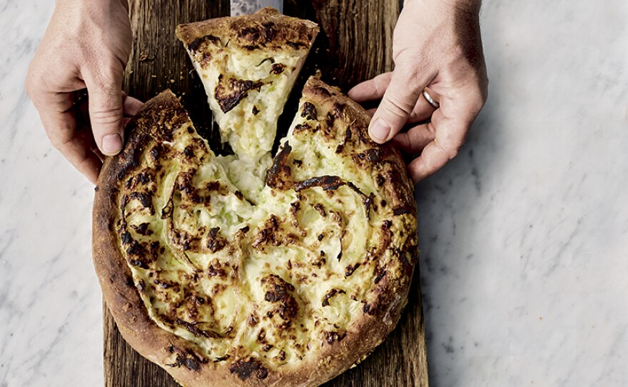 Cauliflower Cheese Pizzeta