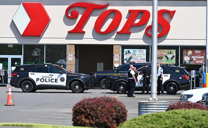 A Washington state man has been arrested after allegedly calling a Buffalo, N.Y., grocery store and threatening to kill the Black people inside. This nearby Tops Grocery store in Buffalo was the scene of a deadly mass shooting in May.