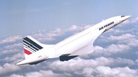 Air France Concorde in flight. (undated photo)