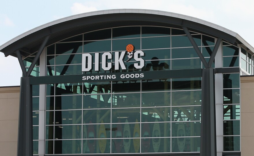 A statement from Dick's Sporting Goods said, "We have to help solve the problem that's in front of us. Gun violence is an epidemic."