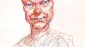 A self-portrait of artist Bill Plympton whose film "Hot Dog" will show at the Alt. Picture Shows at the Museum of Contemporary Art San Diego. 