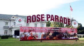 Tournament House, the headquarters of the Tournament of Roses, sponsor of the Rose Parade, is shown Wednesday, Dec. 9, 2020, in Pasadena, Calif. 
