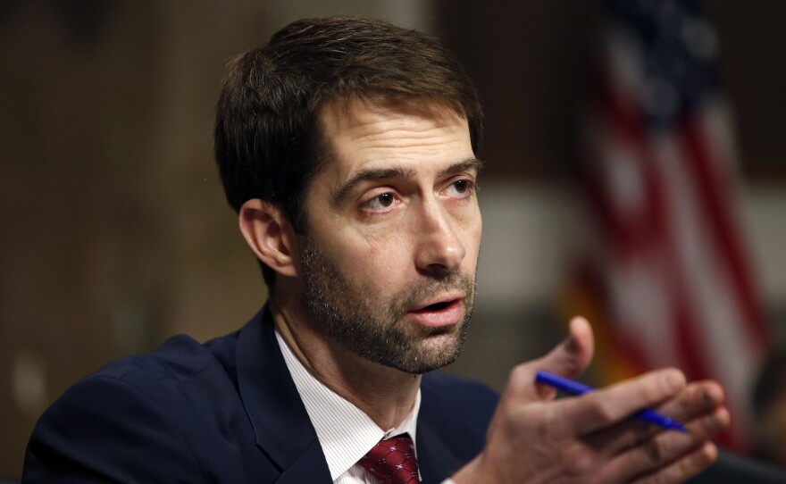 Sen. Tom Cotton, R-Ark., is one of three GOP senators seeking an investigation into six-figure annual costs for drugs intended to treat rare diseases.